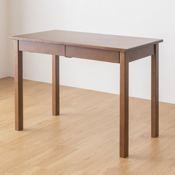 タモ材を使用した丈夫なデスク(幅95cm LB BR) 1枚目画像
