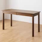 タモ材を使用した丈夫なデスク(幅125cm LB BR) 1枚目画像