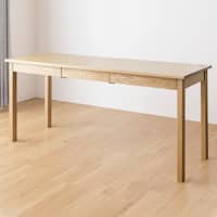 タモ材を使用した丈夫なデスク(幅155cm LB NA)