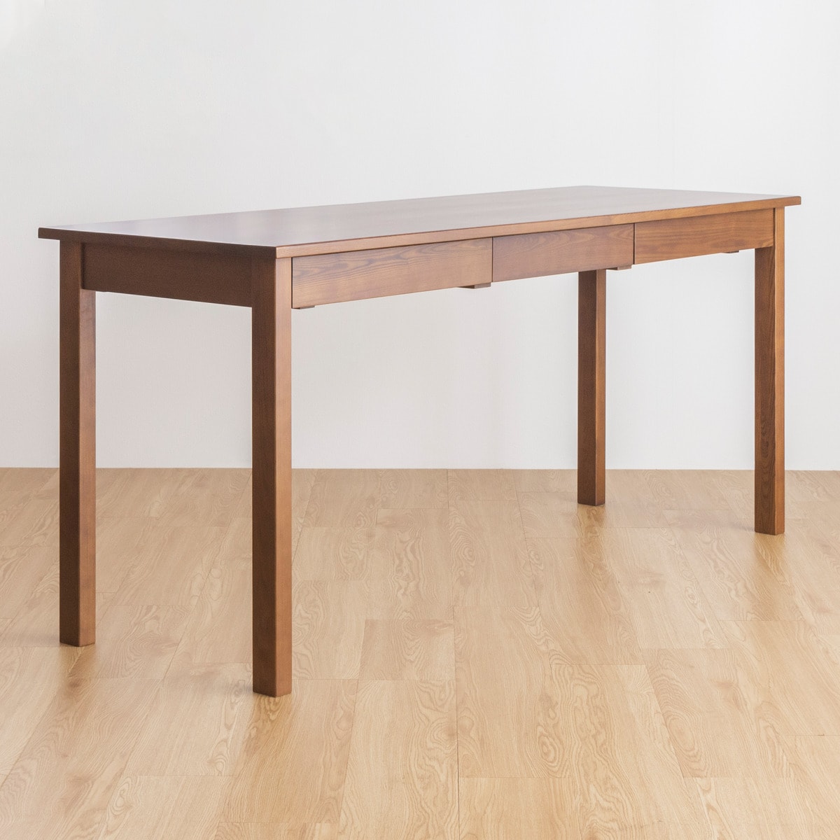 タモ材を使用した丈夫なデスク(幅155cm LB BR) | ニトリネット【公式