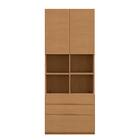 オーダー書棚上置きセット【奥行き31.4cm】 (CH 幅61-90cm/UT 高さ41-60cm) 1枚目画像