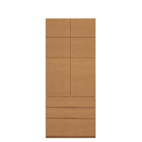 オーダー書棚上置きセット【奥行き42cm】 (TH 幅61-90cm/UT 高さ30-40cm) 1枚目画像