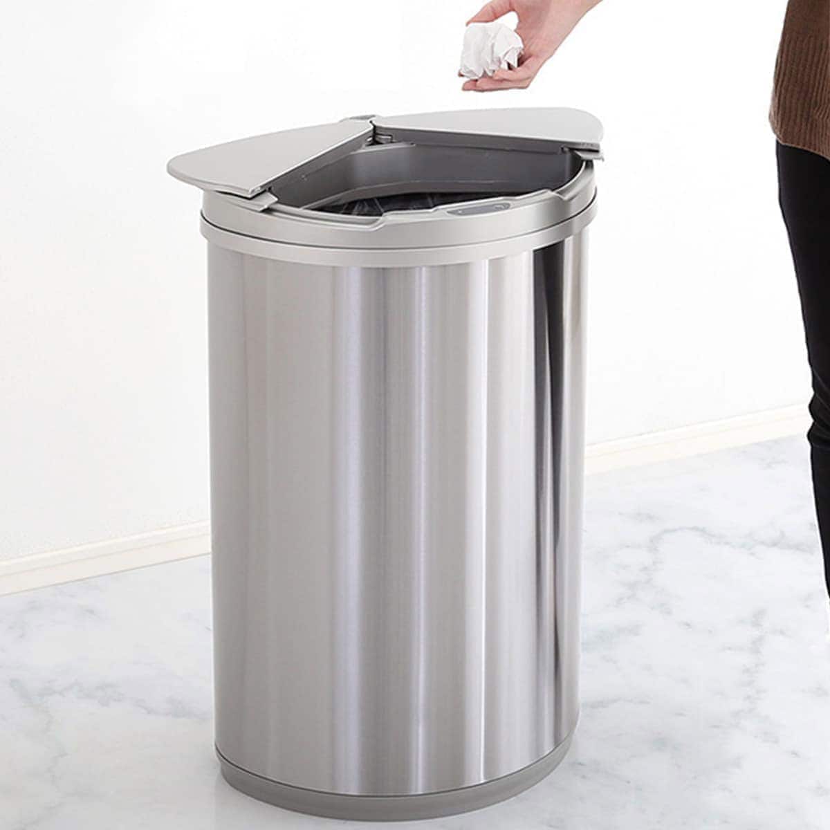 自動開閉 横開きゴミ箱 ステンレス製 通販 ニトリネット 公式 家具 インテリア通販 自動開閉 横開きゴミ箱 ステンレス製 通販 ニトリネット 公式 家具 インテリア通販