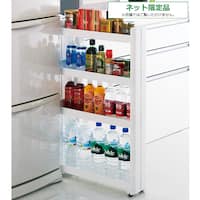 スマートワゴン 幅12.5奥行55cm 4段(F2547)