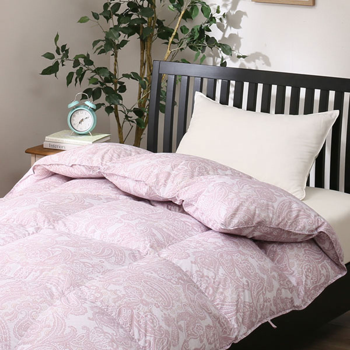 ホワイトグースダウン95 羽毛布団 ムーンシャンテン2 ペイズリーpi 通販 ニトリネット 公式 家具 インテリア通販