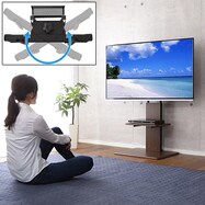 お部屋広々首振り壁寄せテレビスタンドS-WAT【期間限定価格:8/8~9/24まで】