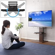 お部屋広々首振り壁寄せテレビスタンドS-WAT【一部期間限定価格:11/28~1/5まで】