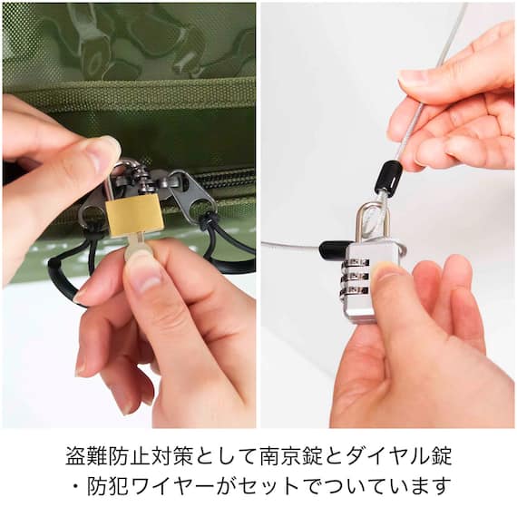 簡単設置でスリムに折りたためる宅配BOX(グリーン) 9枚目画像