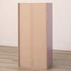 カラーボックスカラボ 3段(パープル×ホワイト) 3枚目画像