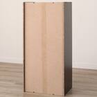 カラーボックスカラボ 3段(ダークブラウン×ホワイト) 3枚目画像