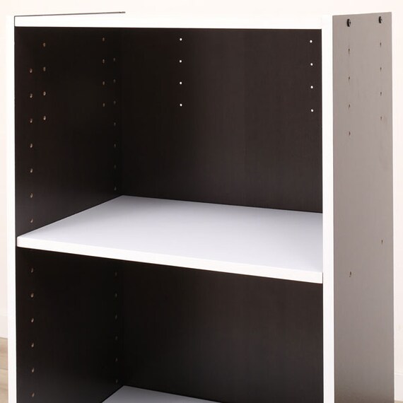 カラーボックスカラボ 3段(ダークブラウン×ホワイト) 5枚目画像