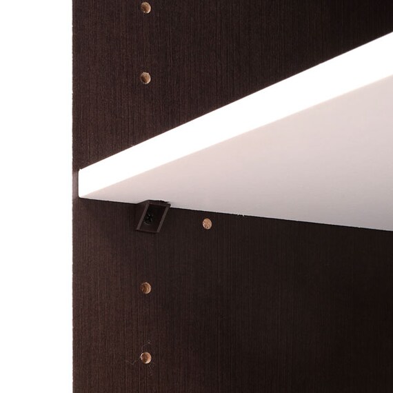 カラーボックスカラボ 3段(ダークブラウン×ホワイト) 6枚目画像