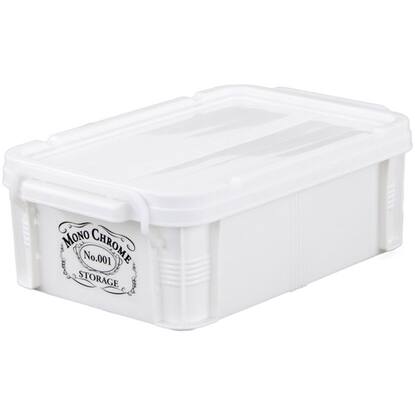 積み重ねられるバックル付き収納ケース モノクロームストレージ0 ホワイト 通販 ニトリネット 公式 家具 インテリア通販