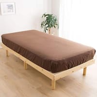 洗えるベッド用品3点セット シングル(Sブラウン)