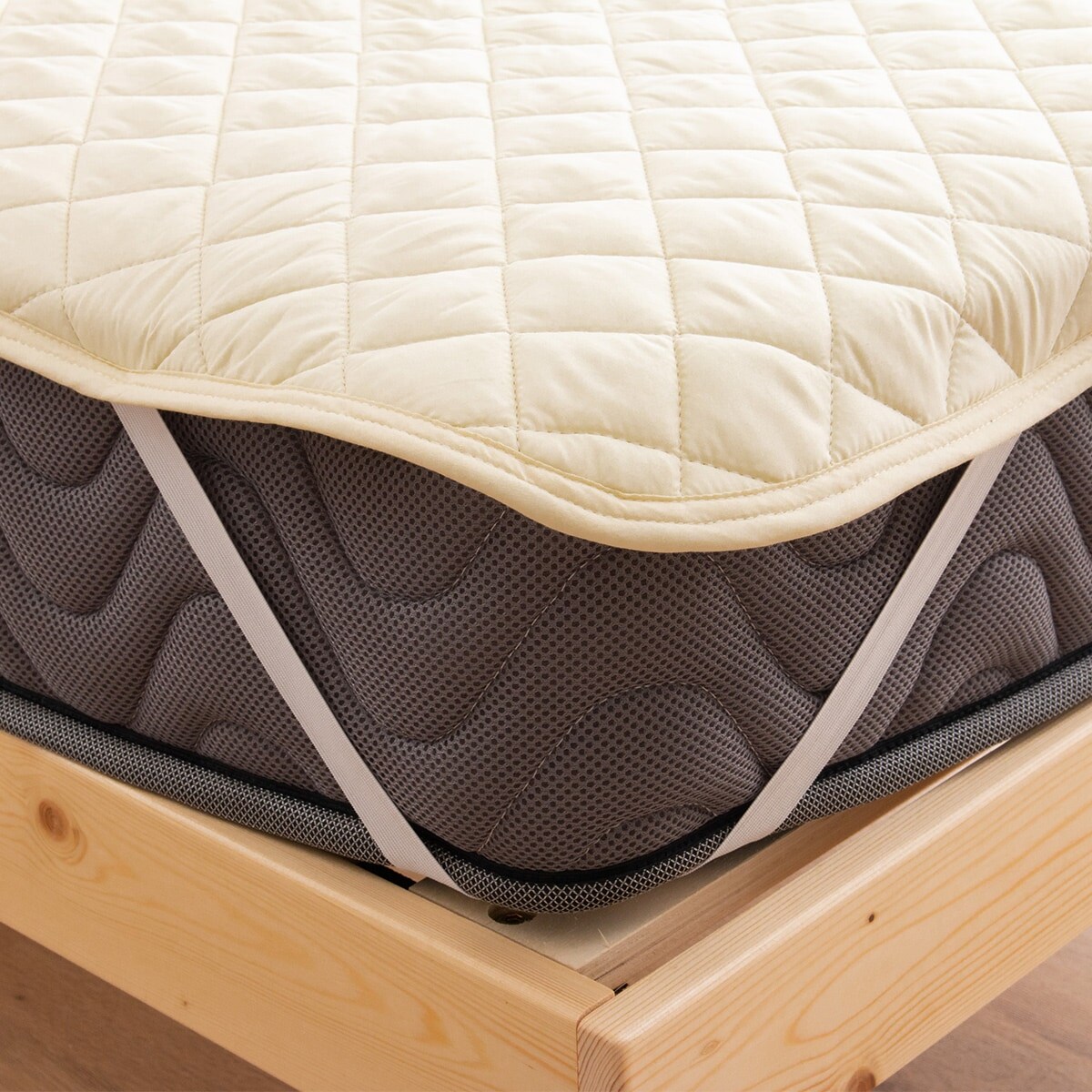 ニトリ 洗えるベッド用品3点セット