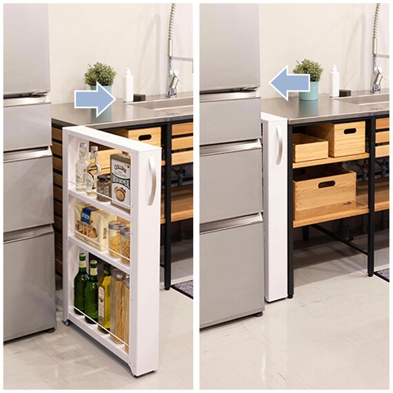 隙間収納ロータイプ(幅10cm 高さ85cm)通販 ニトリネット【公式】 家具・インテリア通販