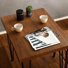 ヴィンテージテイストのコンパクトダイニングテーブル (幅75cm WAL) 1枚目画像