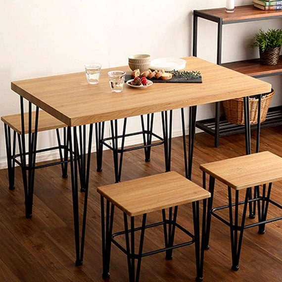 ヴィンテージテイストのコンパクトダイニングテーブル (幅110cm NA) 1枚目画像