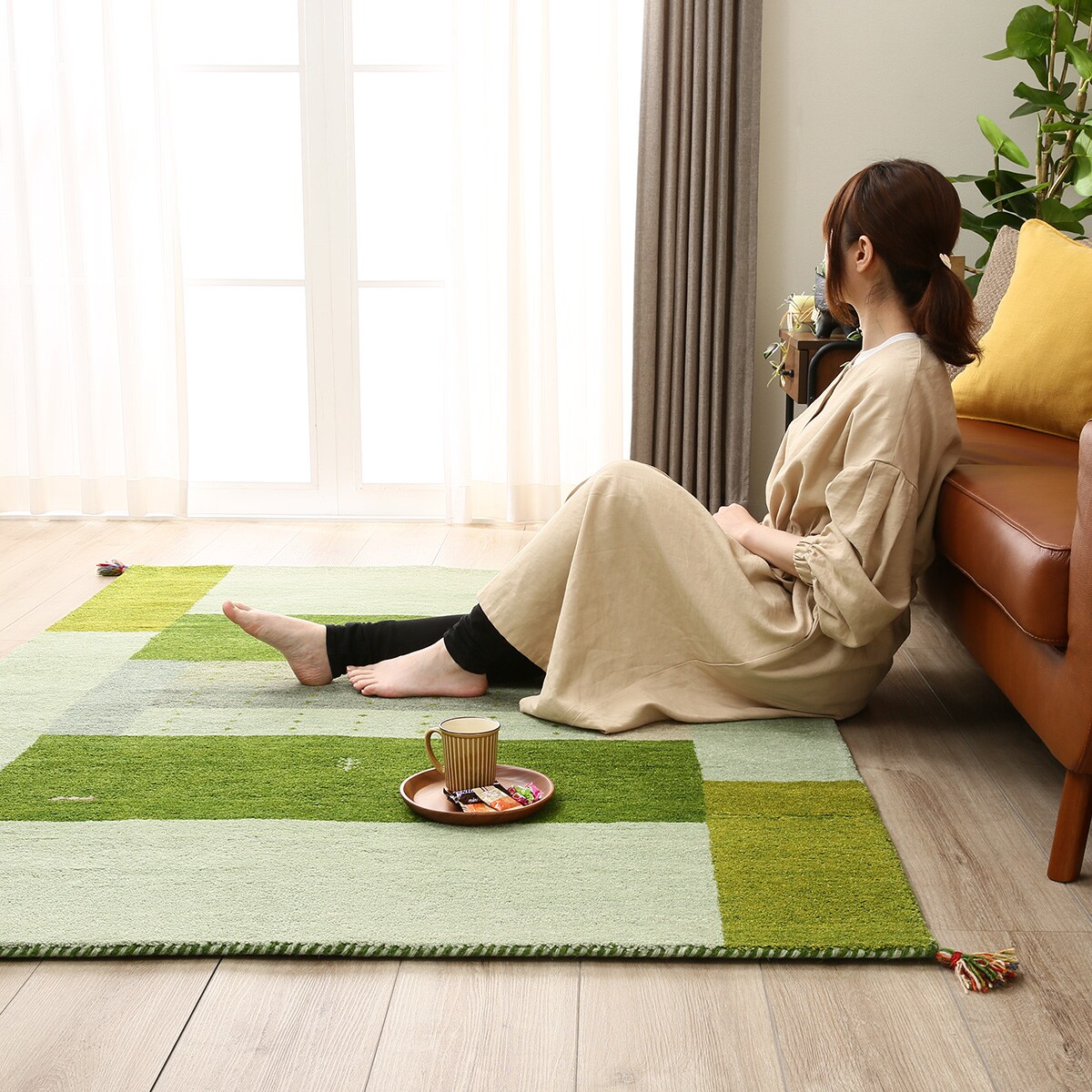 ラグ(ギャベ140×200 D11 厚み2cm) | ニトリネット【公式】 家具