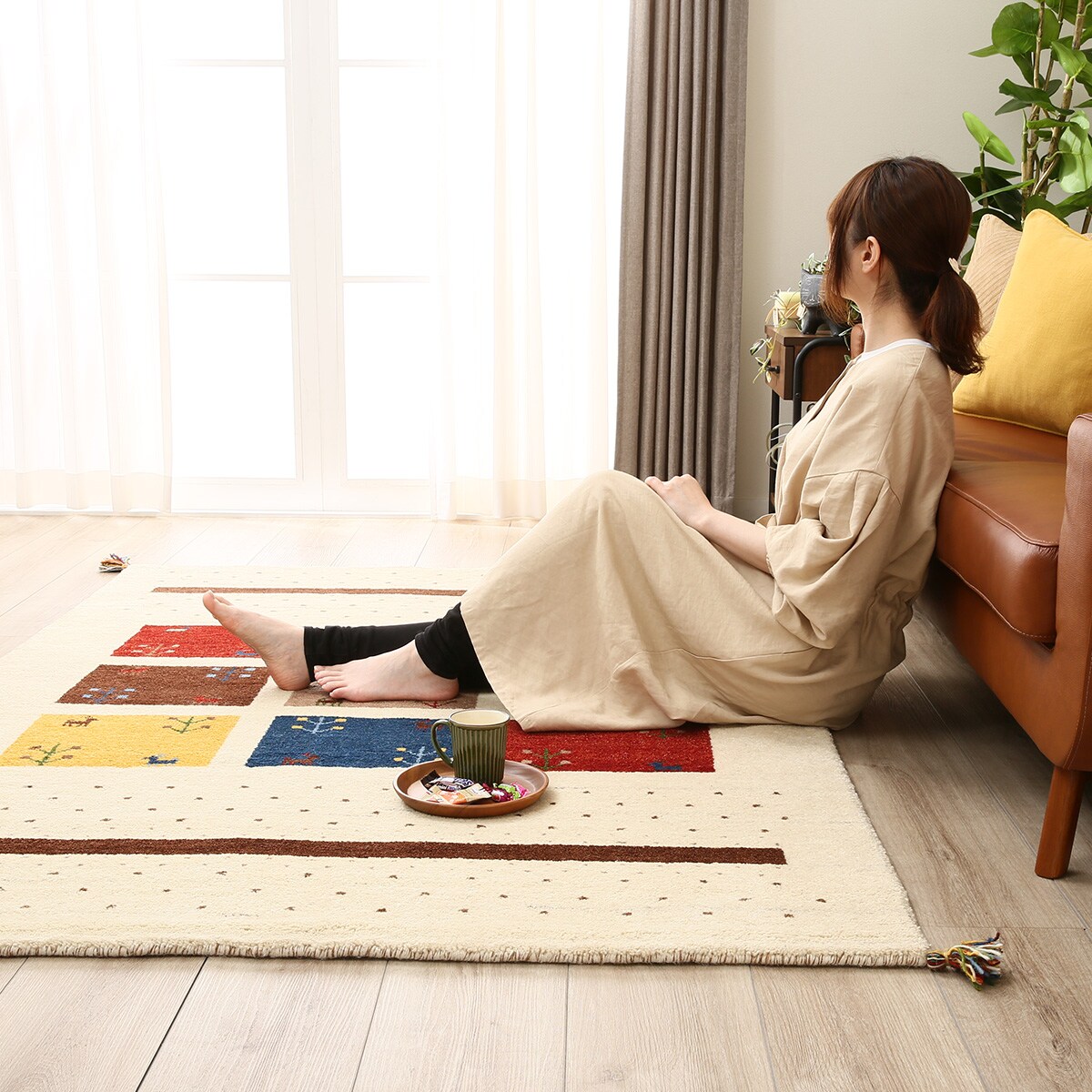 ラグ(ギャベ140×200 D19 厚み2cm) | ニトリネット【公式】 家具