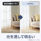 遮像・採光156サイズレースカーテン WV1020 (WV 150×253×2) 7枚目画像