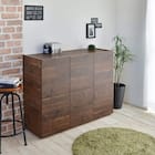 6枚ドアキャビネット (BR) 1枚目画像