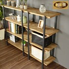 古木風天然木パイン 4段シェルフ(幅60cm) 2枚目画像