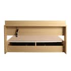 棚・コンセント付きチェストベッドフレーム(SD OAK) 19枚目画像