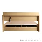 棚・コンセント付きチェストベッドフレーム(D OAK) 19枚目画像
