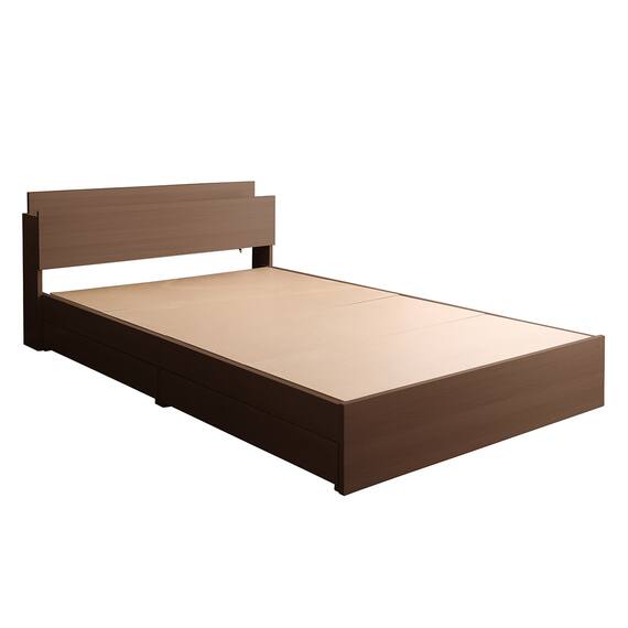 棚・コンセント付きチェストベッドフレーム(SD WAL) 18枚目画像