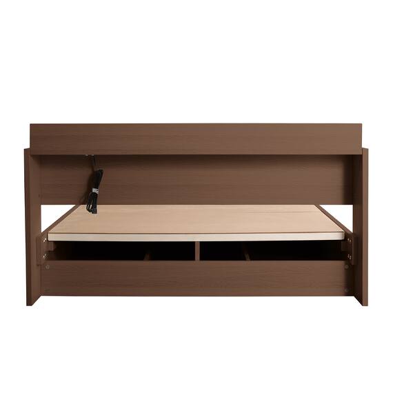 棚・コンセント付きチェストベッドフレーム(SD WAL) 19枚目画像