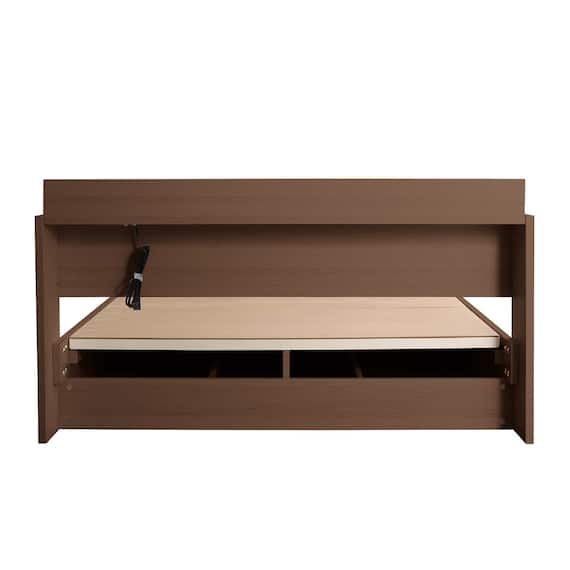 棚・コンセント付きチェストベッドフレーム(SD WAL) 19枚目画像