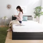 棚・コンセント付きチェストベッドフレーム(SD DBR) 9枚目画像