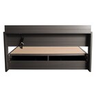 棚・コンセント付きチェストベッドフレーム(SD DBR) 14枚目画像