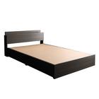 棚・コンセント付きチェストベッドフレーム(SD DBR) 18枚目画像