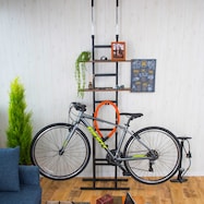 【送料無料】突っ張り自転車スタンド (BS821)