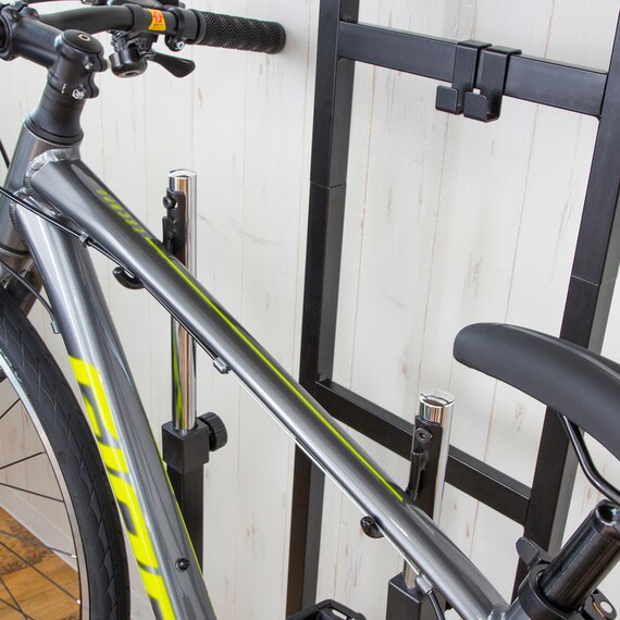 突っ張り自転車スタンド(BS821 BK) 5枚目画像