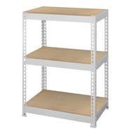 【METAL & WOOD】高耐荷重 シェルフ3段 幅61cm