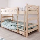 国産 ヒノキ二段ベッド(2-289 NA) 1枚目画像