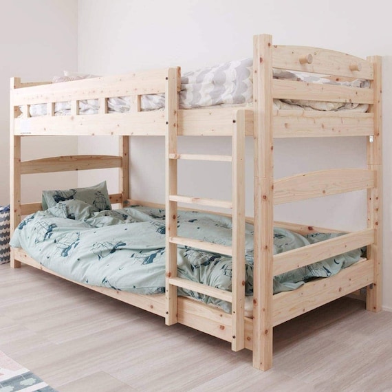 国産 ヒノキ二段ベッド(2-289 NA) 1枚目画像