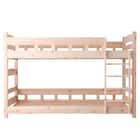 国産 ヒノキ二段ベッド(2-289 NA) 3枚目画像