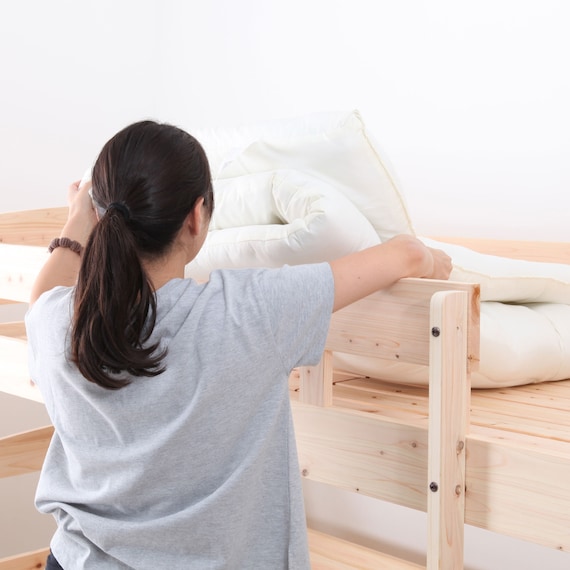 国産 ヒノキ二段ベッド(2-289 NA) 7枚目画像