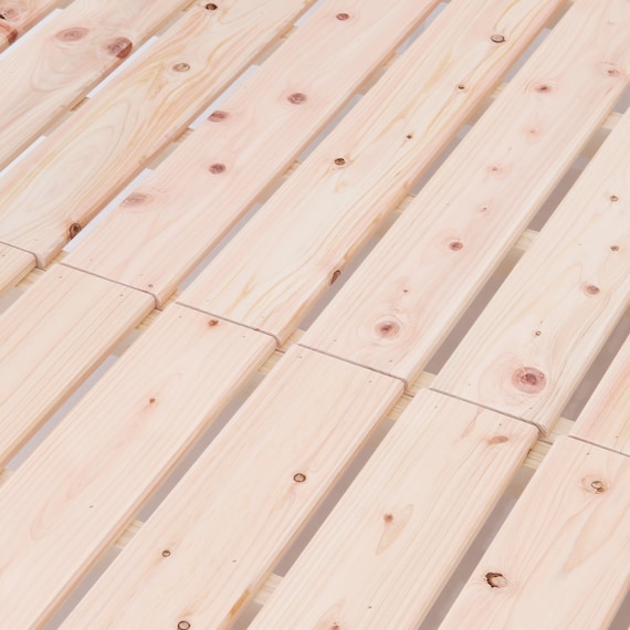 国産 ヒノキ二段ベッド(2-289 NA) 9枚目画像