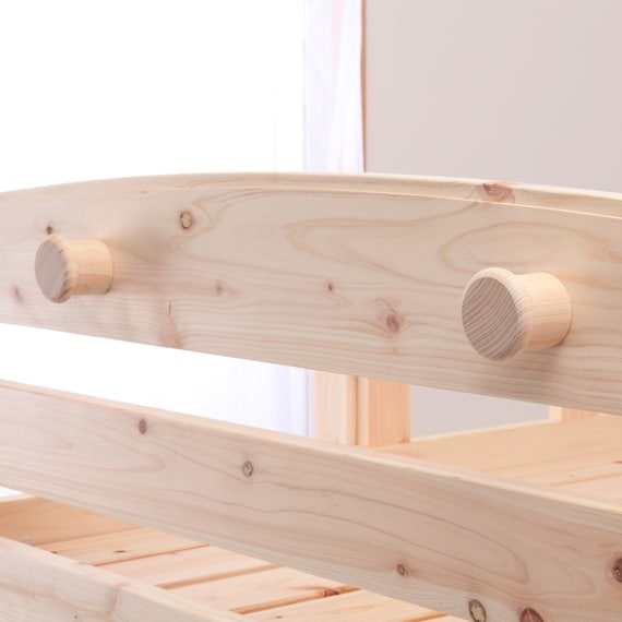 国産 ヒノキ二段ベッド(2-289 NA) 10枚目画像