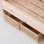 国産 ヒノキ二段ベッド(2-289 NA) 11枚目画像