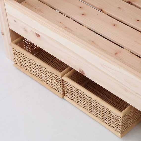 国産 ヒノキ二段ベッド(2-289 NA) 11枚目画像