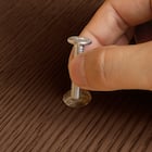 天然木突板 キャスター付きチェスト (幅70cm BOR BR) 13枚目画像