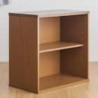 天然木突板 シンプルシェルフ(幅70cm BOR BR)) 3枚目画像