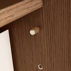 天然木突板 シンプルシェルフ(幅70cm BOR BR)) 8枚目画像