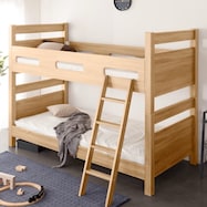 木目調2段ベッド